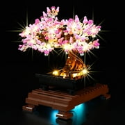 Kyglaring Led Lighting Kit for Lego Bonsai Tree 10281 Building Blocks Model (Not Include The Model)